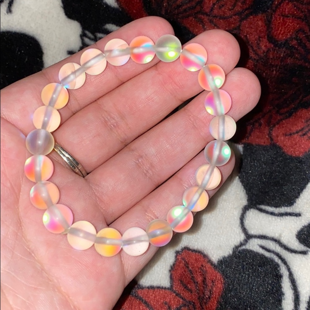 Plastic Opal bracelet